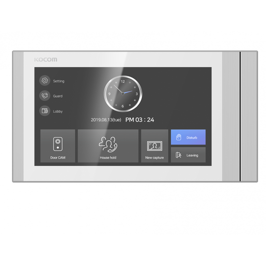 Kocom Hands Free Video Intercom 7" Video