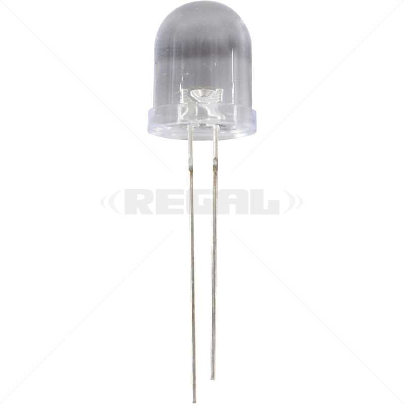 LED 10mm Hi-Bright Clear per each