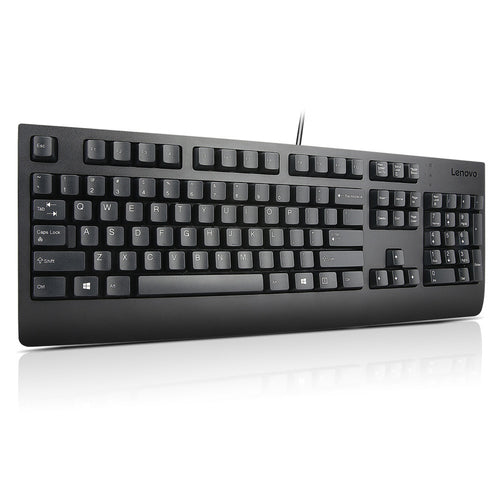 LENOVO PREFERRED PRO II USB KEYBOARD - BLACK COLOR (US ENGLISH) - Guards On Duty Shop