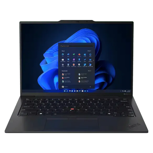 LENOVO THINKPAD X1 CARBON, U7-155U, 32GB BASE DDR5, 1TB SSD M.2 2280 NVME G4P, INTEGRATED, WINDOWS 11 PRO 64, 14.0" WUXGA AG 400NITS, FHD IR CAM, INTEL AX211 2X2AX 6E+BLUETOOTH, QUECTEL EM160R-4G, NO WIRED ETHERNET, Y-FPR, 3 CELL 57WHR, 65W USB-C 3PIN-ZA, - Guards On Duty Shop & Security Guards