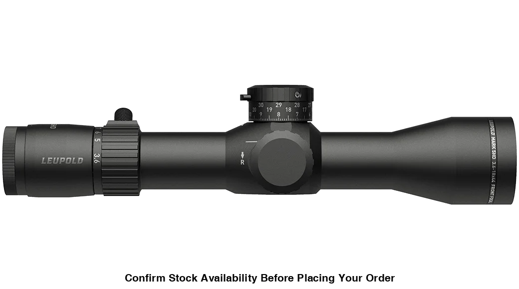 LEUPOLD Mark 5HD 3.6-18x44 M5C3 FFP PR2-MIL - LEUPOLD Mark 5HD