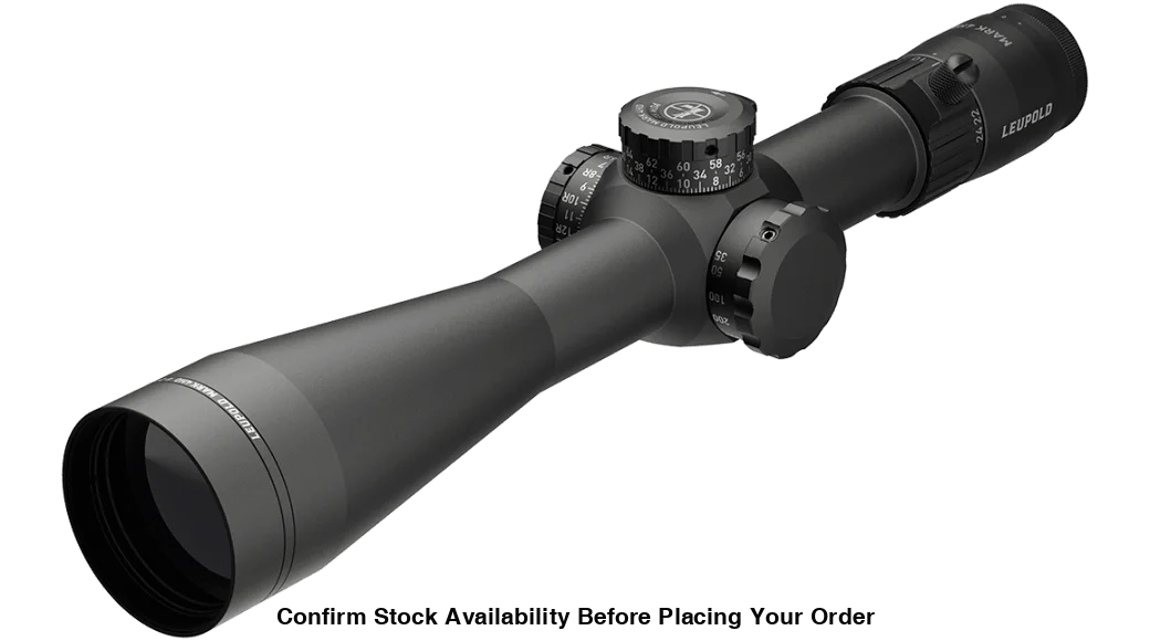 Leupold SCOPE MARK 4HD 6-24X52 34MM FFP MATTE ZL E/W PR2-MOA - Leupold SCOPE MARK 4HD