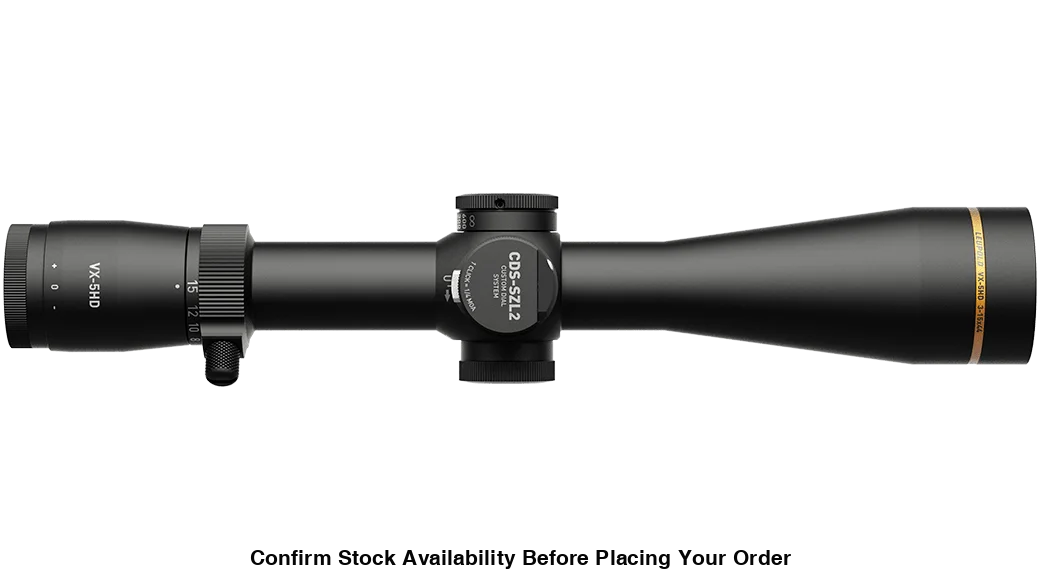 LEUPOLD SCOPE VX-5HD 3-15X44 GEN2 CDS-ZL2 S/F DUPLEX