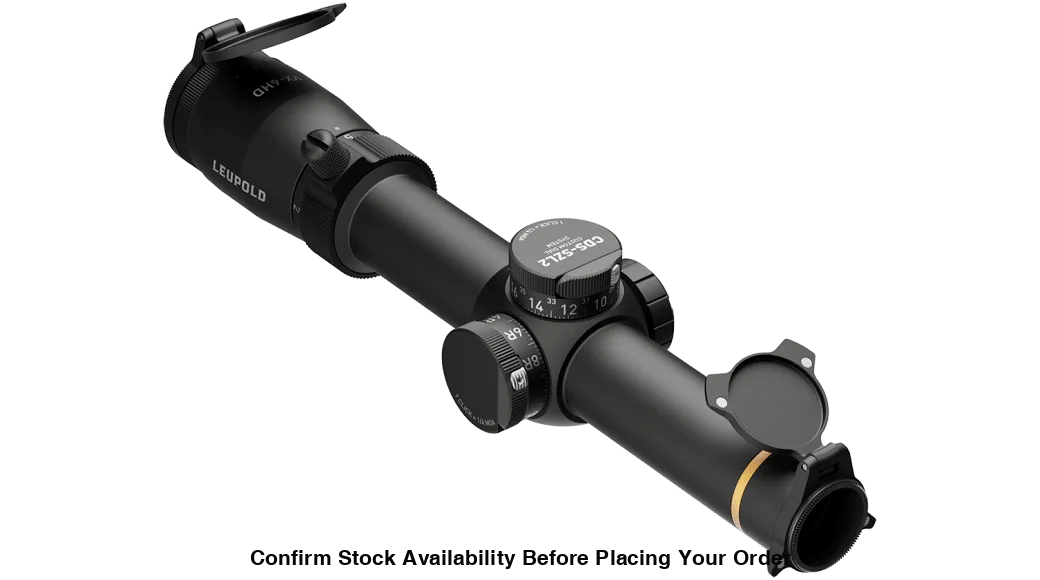 LEUPOLD SCOPE VX-6HD GEN 2 1-6X24 30MM CDS-SZL2 ILLUM FIREDOT DUPLEX - LEUPOLD SCOPE VX-6HD GEN 2