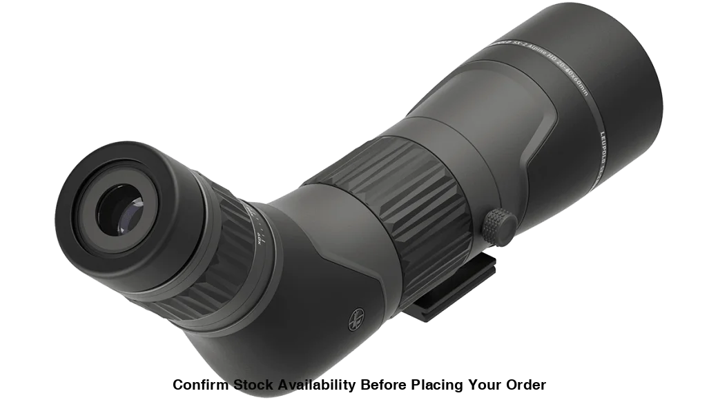 LEUPOLD SPOTTING SCOPE SX-2 ALPINE HD 20-60X60 ANGLED SHADOW GRAY - LEUPOLD SPOTTING SCOPE SX-2 ALPINE