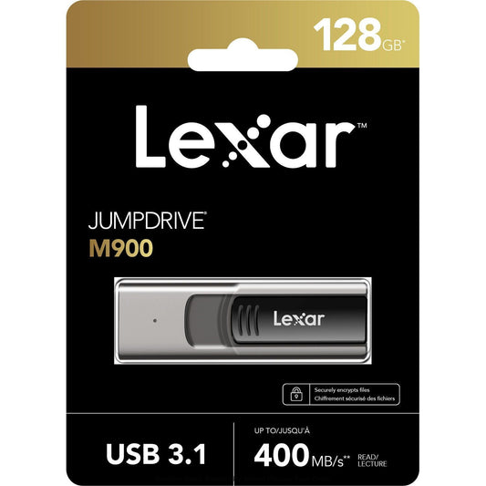 LEXAR 128GB JumpDrive M900 USB 3.1 Flash Drive