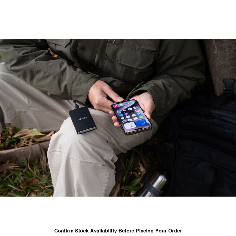 Lexar 1TB ARMOR 700 USB 3.2 Gen 2x2 Portable SSD - Lexar 1TB ARMOR 700 USB 3.2 Gen 2x2 Portable SSD