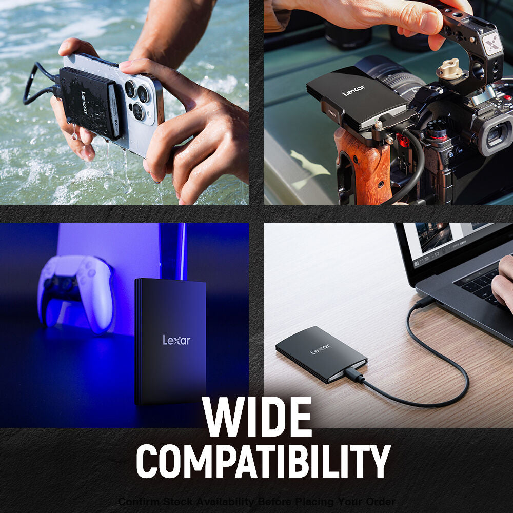 Lexar 1TB ARMOR 700 USB 3.2 Gen 2x2 Portable SSD