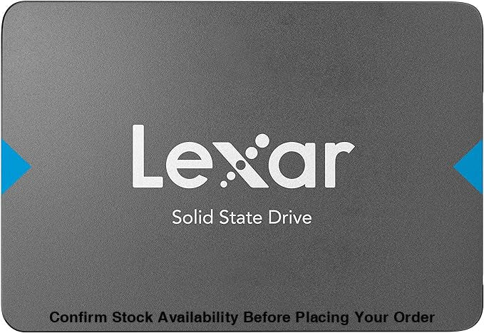 Lexar 240GB NQ100 SSD 2.5 Inch SATA III Internal Solid State Drive Up to 550MB/s Read - Lexar 240GB NQ100 SSD 2.5 Inch
