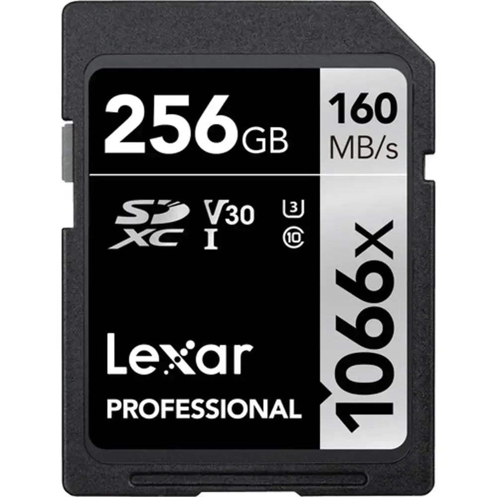 Lexar 256GB Professional 1066x UHS-I SDXC Memory Card (160MB/s, Silver Series) Guards On Duty Security