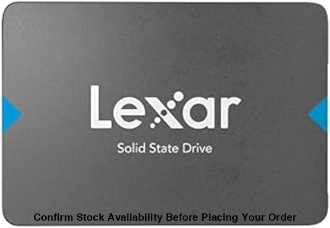Lexar 480GB NQ100 SSD 2.5 Inch SATA III Internal Solid State Drive, Up to 550MB/s Read