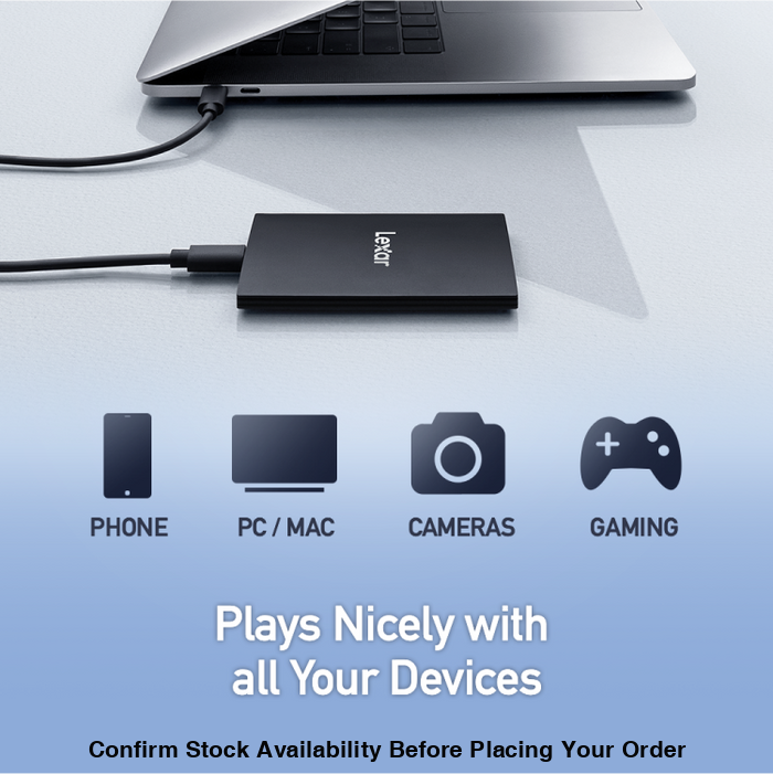 Lexar 4TB SL500 USB3.2 Gen 2x2 Portable SSD