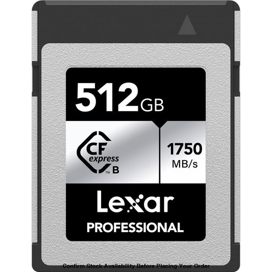Lexar 512GB CF Express Type B - Silver Memory Card - Guards On Duty Shop