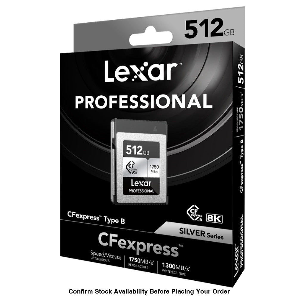 Lexar 512GB CF Express Type B - Silver Memory Card - Guards On Duty Shop