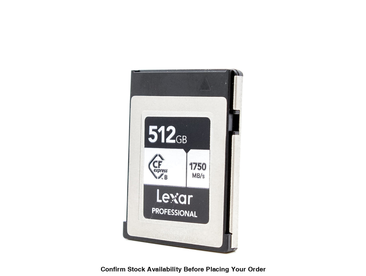 Lexar 512GB CF Express Type B - Silver Memory Card - Guards On Duty Shop