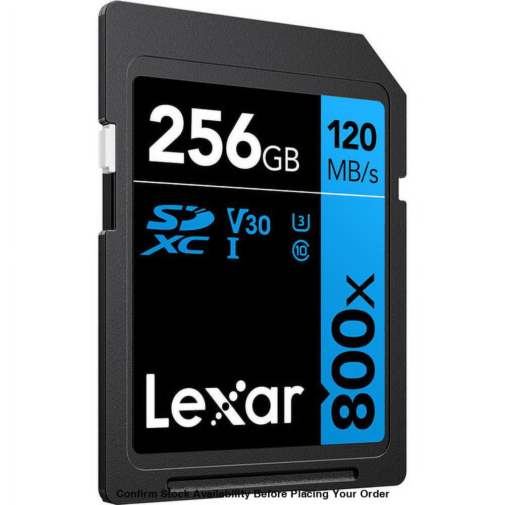 Lexar 800x High-Performance SD Memory Card - 256GB - Guards On Duty Shop