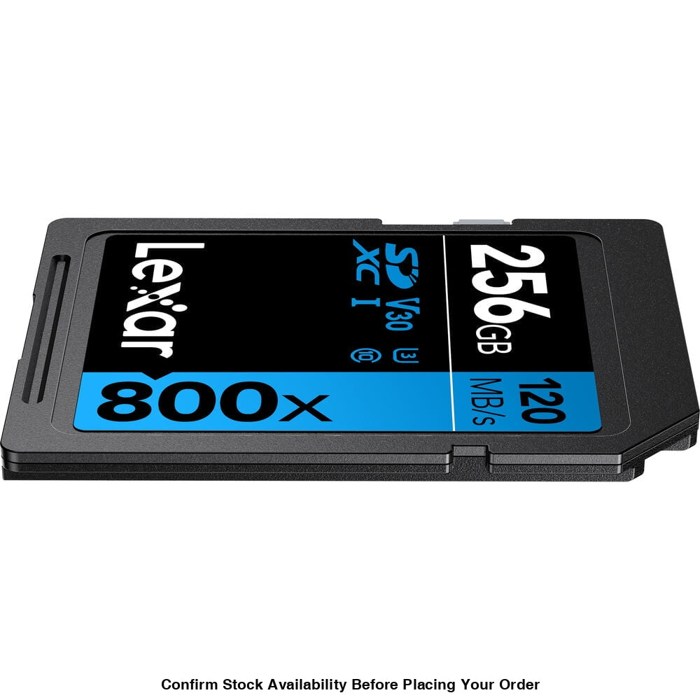 Lexar 800x High-Performance SD Memory Card - 256GB - Guards On Duty Shop