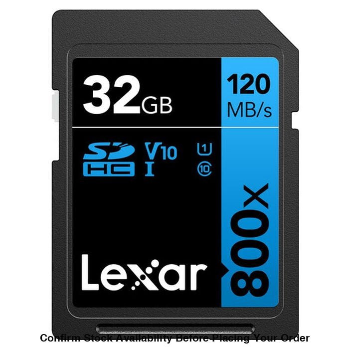 Lexar 800x High-Performance SD Memory Card - 32GB - Guards On Duty Shop