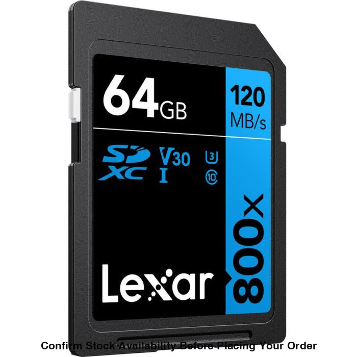 Lexar 800x High-Performance SD Memory Card - 64GB - Guards On Duty Shop