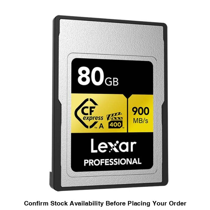 Lexar 80GB CF Express Type A - Gold Memory Card - Guards On Duty Shop