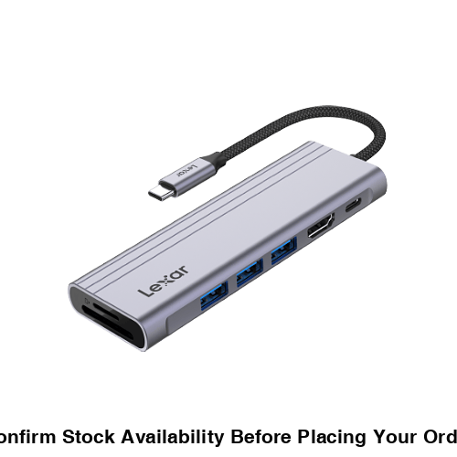Lexar H31 7-in-1 USB-C Hub - Lexar H31 7-in-1 USB-C Hub