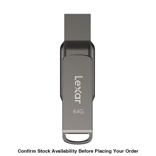 Lexar Jumpdrive D400 Flash Drive - 64GB, Usb 3.1, Type-C