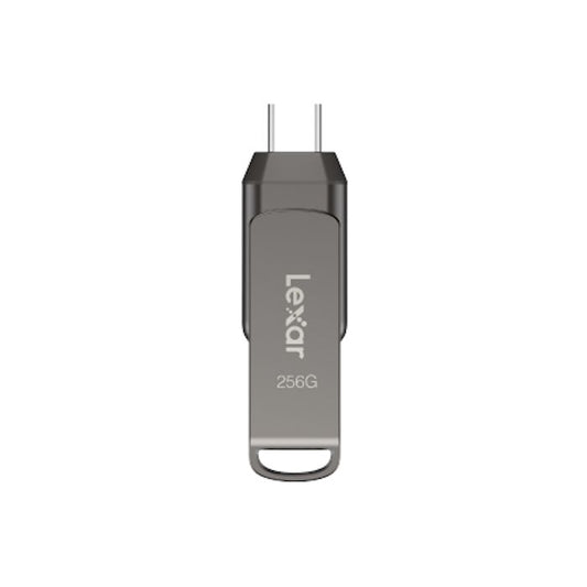 Lexar JumpDrive D400 Flash Drive - USB 3.1 Type-C, 256GB, 130MB/s