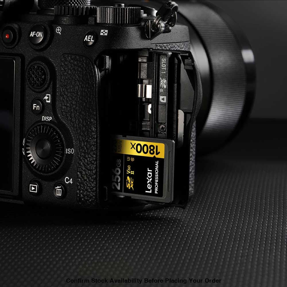 Lexar Professional 1800x UHS-II SDXC Memory Card 256GB(270MB/s) - Guards On Duty Shop