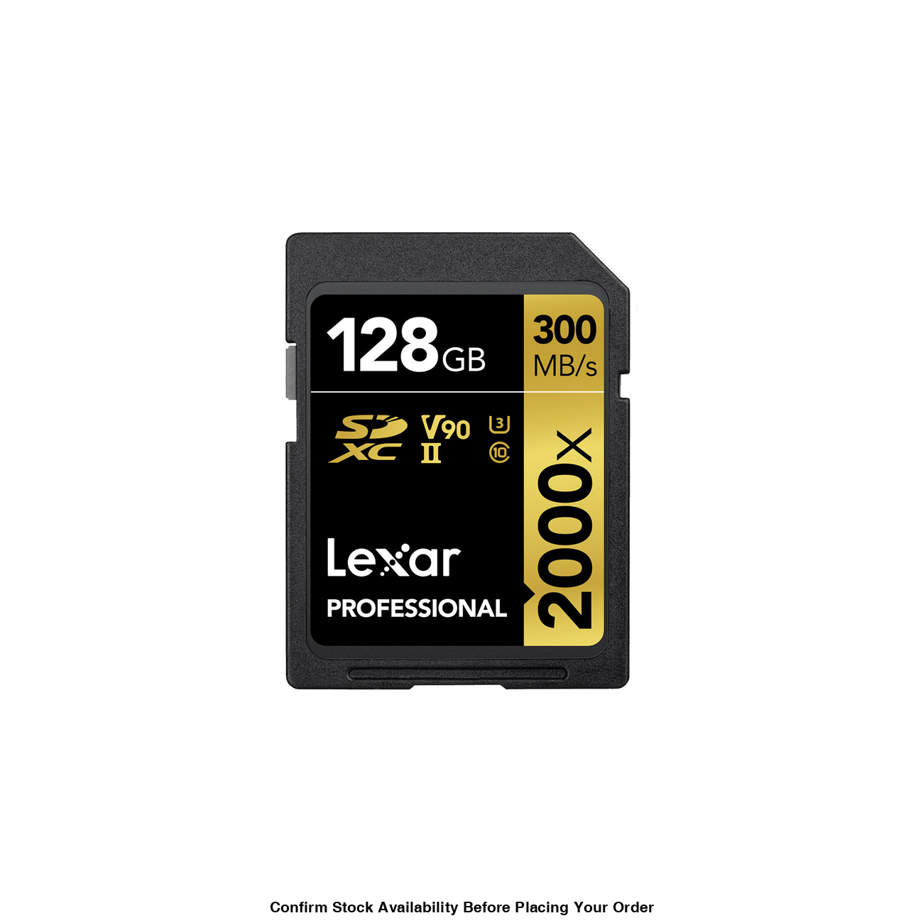 Lexar Professional 2000x UHS-II SDXC Memory Card 128GB - Guards On Duty Shop