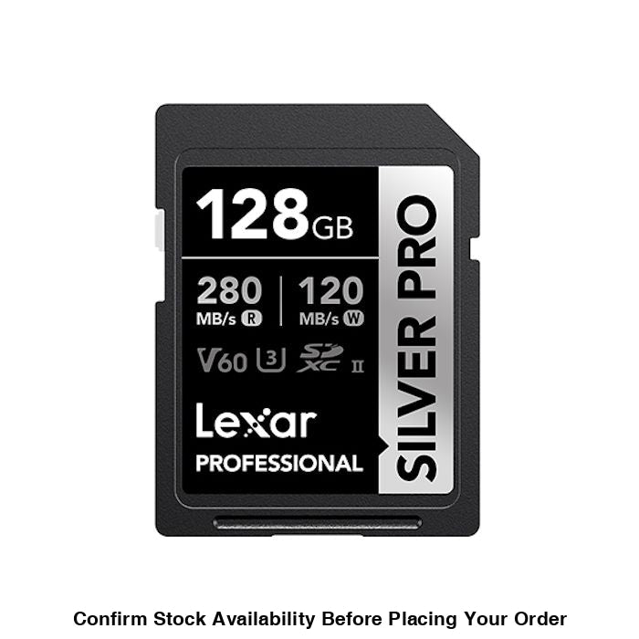 Lexar Professional SILVER PRO SDXC UHS-II Memory Card - 128GB, 280MB/s - Guards On Duty Shop