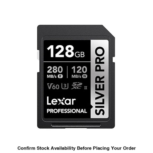 Lexar Professional SILVER PRO SDXC UHS-II Memory Card - 128GB, 280MB/s - Guards On Duty Shop