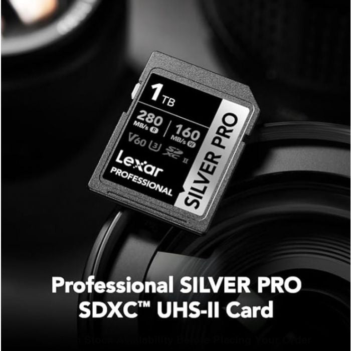 Lexar Professional SILVER PRO SDXC UHS-II Memory Card - 1TB, 280MB/s - Guards On Duty Shop