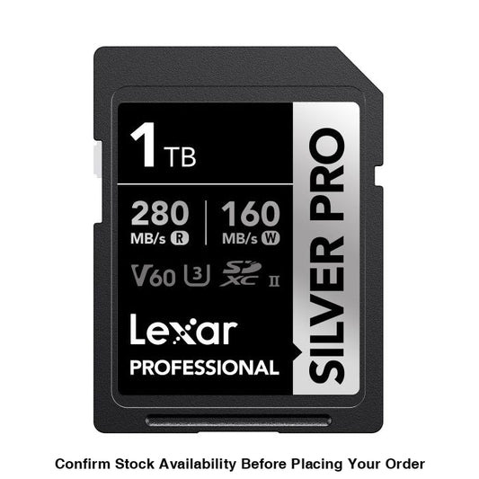 Lexar Professional SILVER PRO SDXC UHS-II Memory Card - 1TB, 280MB/s - Guards On Duty Shop
