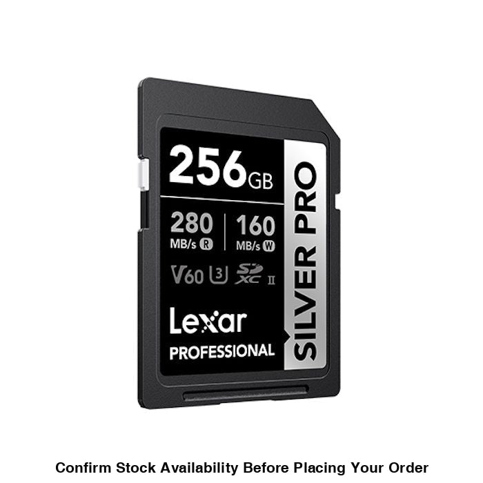 Lexar Professional SILVER PRO SDXC UHS-II Memory Card - 256GB, 280MB/s - Guards On Duty Shop