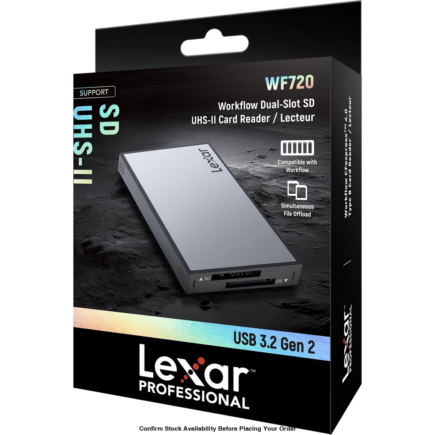 Lexar Professional Workflow Dual-Slot SD UHS-II Card Reader
