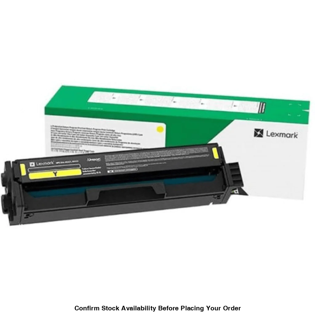 LEXMARK 20N5XY0 YELLOW CRTG EXTRA RETURN - Guards On Duty Shop