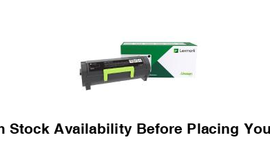 LEXMARK MS/MX5/62X RETURN 25K CARTRIDGE - Guards On Duty Shop