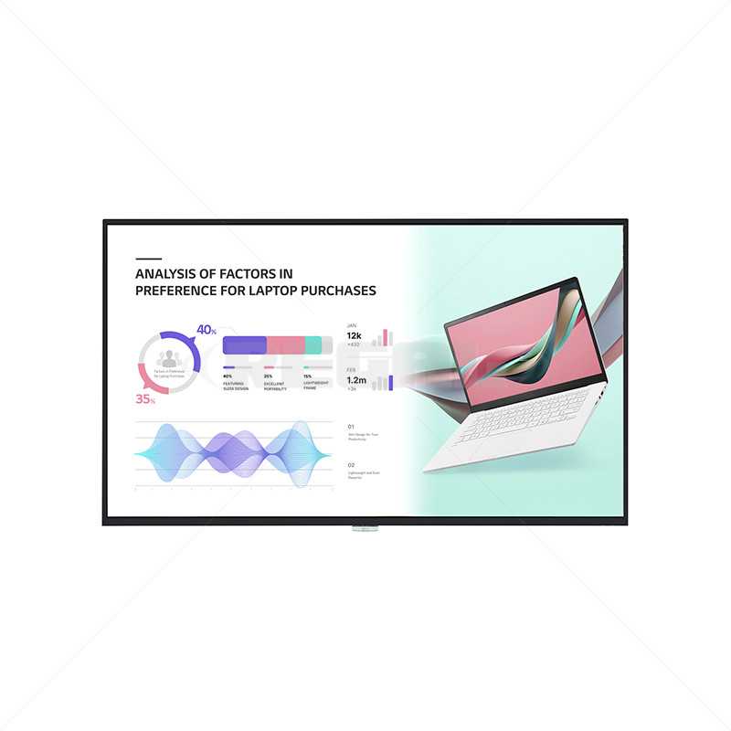 LG Display 4K UHD 43" (3840x2160) HDMI and DP Inputs - 24x7 Operation