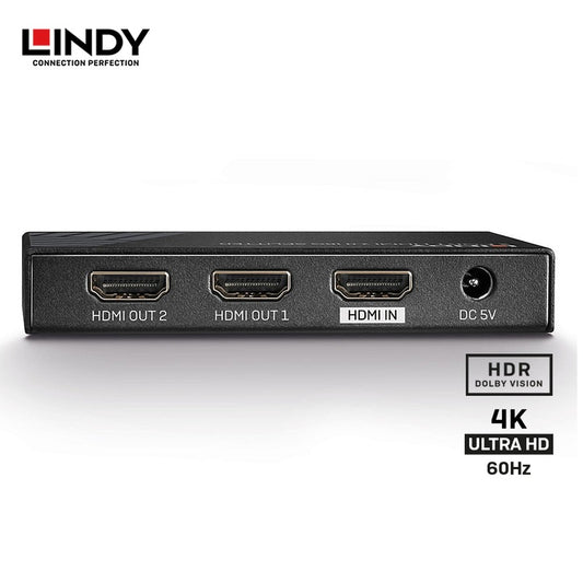 Lindy 2-p Rj45 Shielded Tel Line Splitter (34012)