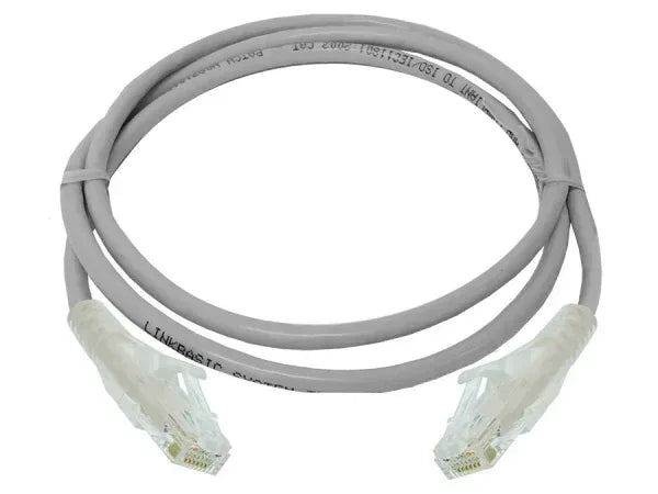 Linkbasic 1 Metre UTP Cat6a Flylead Grey Guards On Duty Security