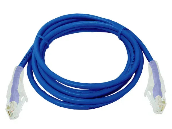 Linkbasic 2 Metre UTP Cat6 Flylead Blue Guards On Duty Security