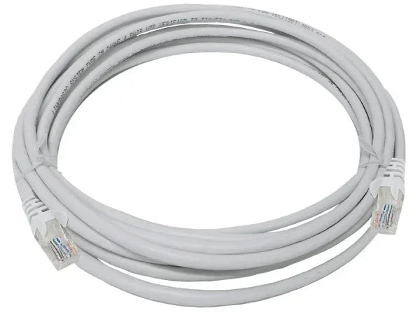 Linkbasic 5 Metre UTP Cat5e Flylead Grey Guards On Duty Security