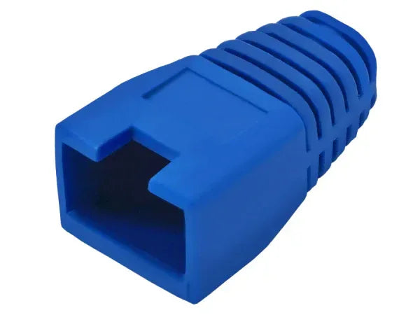 Linkbasic Blue Boots RJ45 Guards On Duty Security