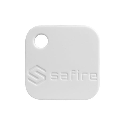 Proximity Tag - SS Keyring Red / White