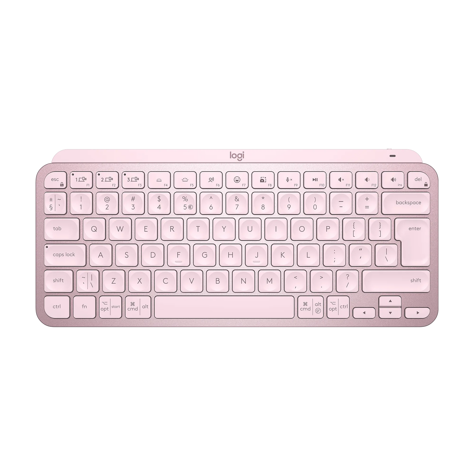 Logitech(R) MX Keys Mini Wireless Keyboard - ROSE - Guards On Duty Shop & Security Guards