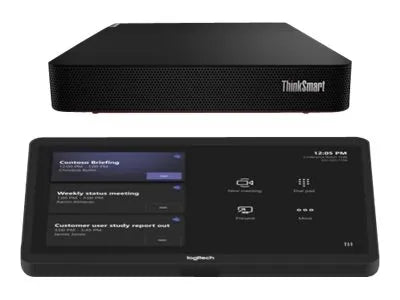 Logitech MTR on Windows Base Kit, including Tap+Cat5e, Lenovo ThinkSmart Core, + 1YR Essential