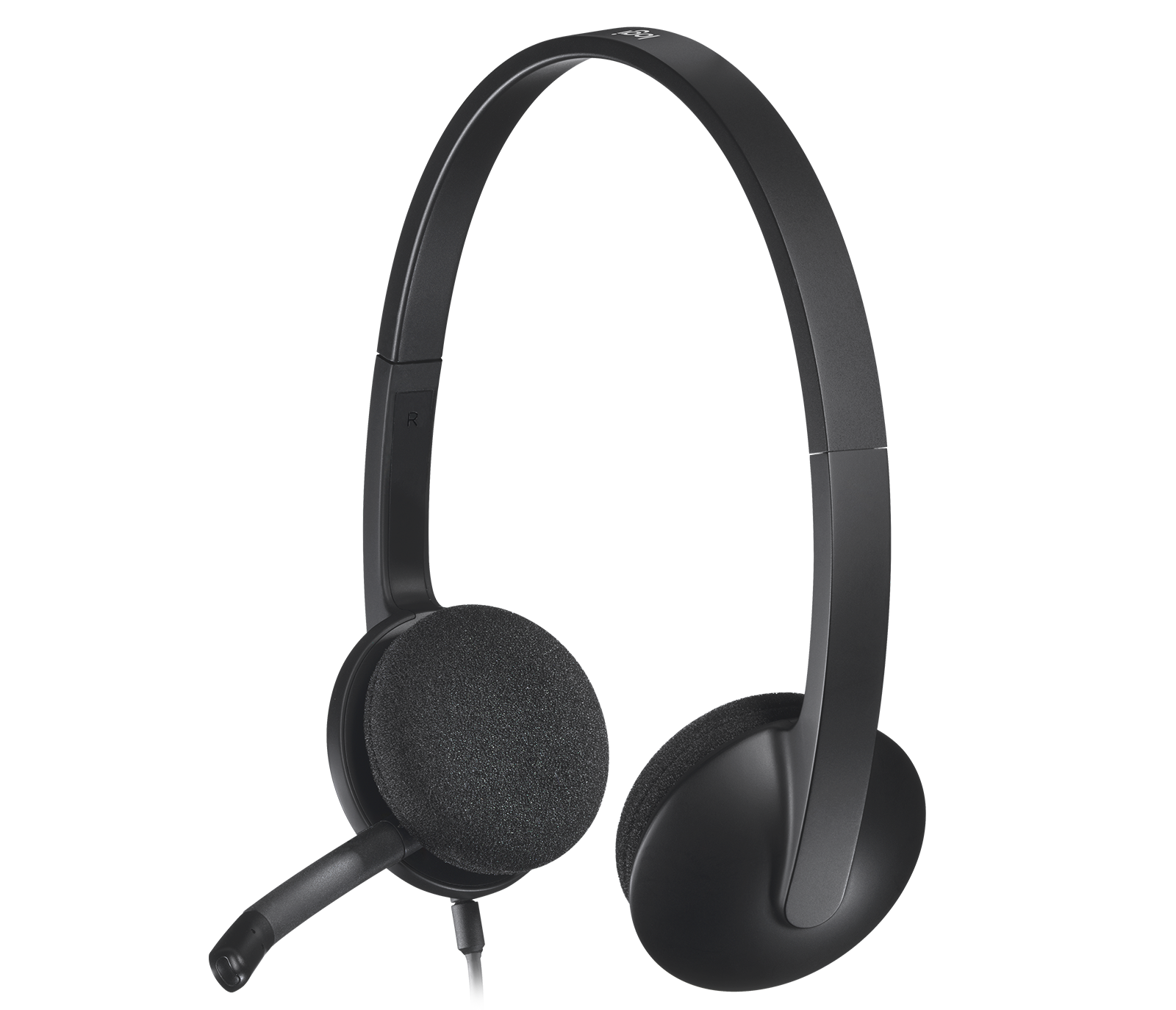 LOGITECH H340 USB HEADSET WITH NOISE CANCELLING MIC - BLACK - Guards On Duty Shop