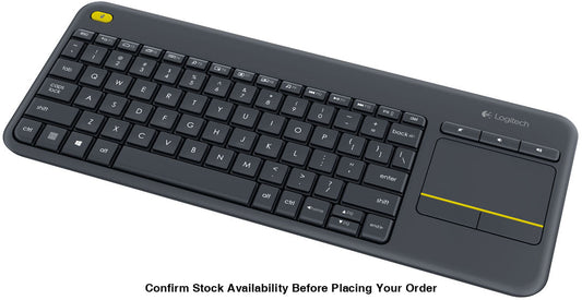 LOGITECH WIRELESS TOUCH KEYBOARD K400 PLUS (DARK GREY) - Guards On Duty Shop