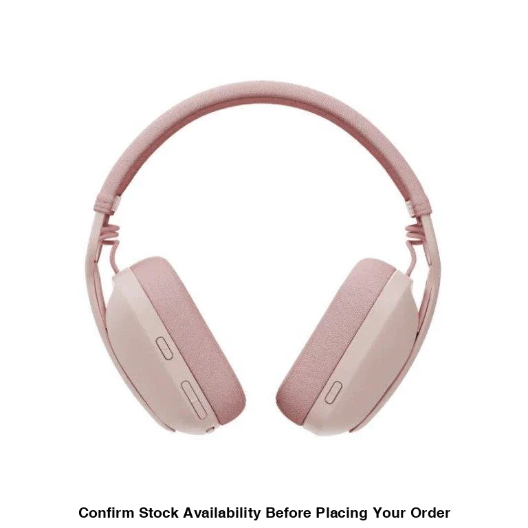 LOGITECH ZONE VIBE 100 BLUETOOTH HEADSET - ROSE - Guards On Duty Shop