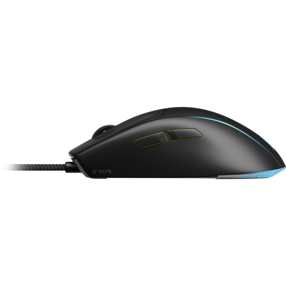 Corsair M75 Lightweight RGB Gaming Mouse; Black; 26000 DPI.